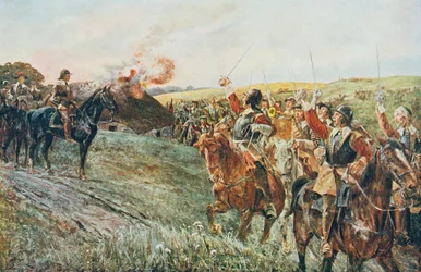 Nach der Schlacht von Naseby, 14. Juni 1645, aus 